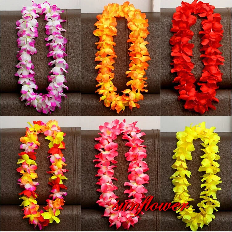 Hawaiian Flower Necklace Leis