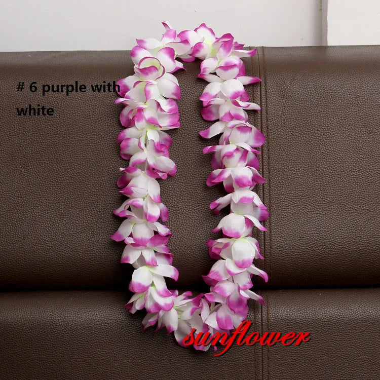 Hawaiian Flower Necklace Leis