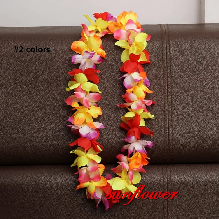 Hawaiian Flower Necklace Leis