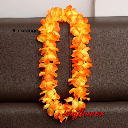 Hawaiian Flower Necklace Leis