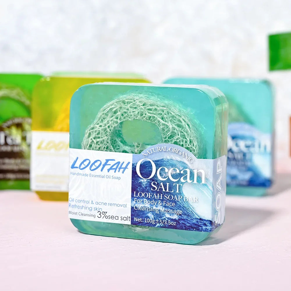 Natural Organic Loofah Soap