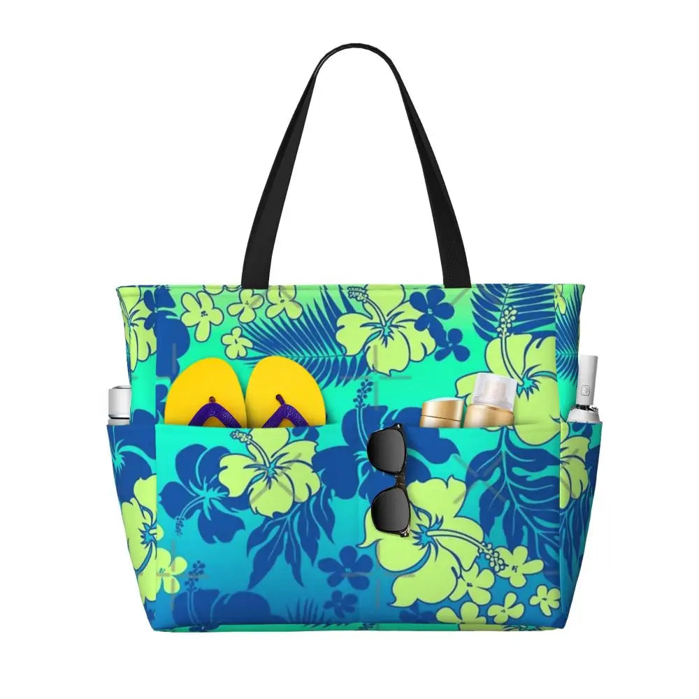 Hibiscus Aloha Beach Travel Bag