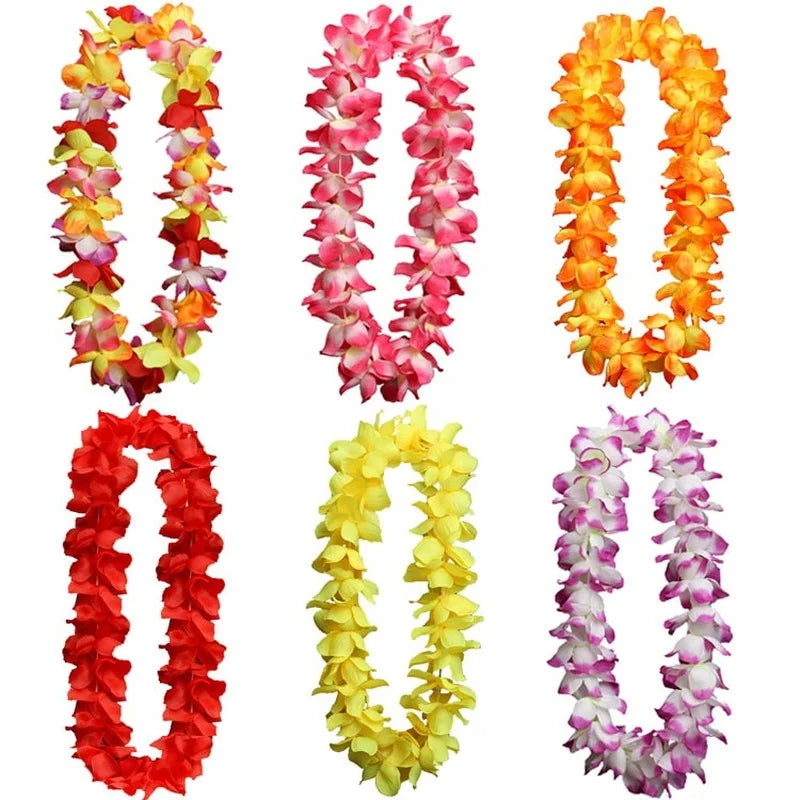 Hawaiian Flower Necklace Leis