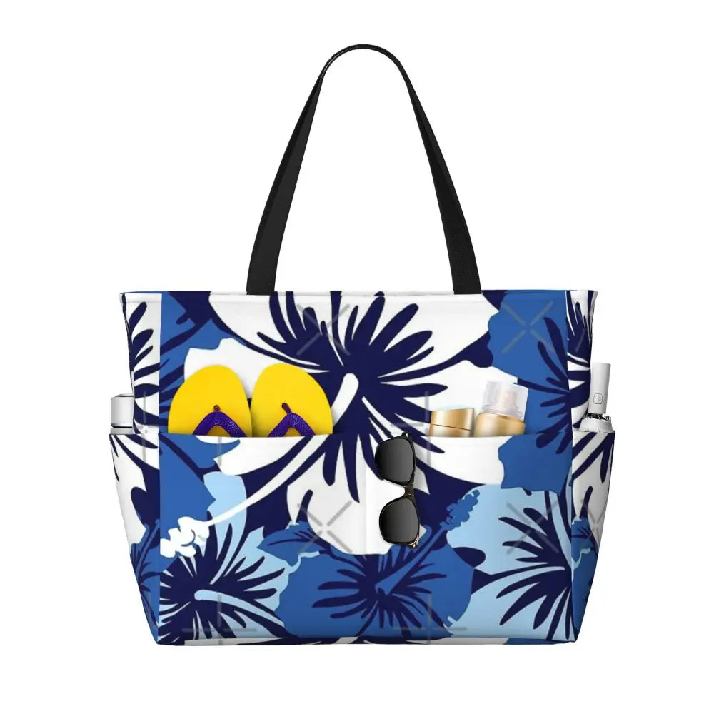 Hibiscus Aloha Beach Bag